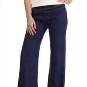 Nautica Linen beach pant size 8 NEW